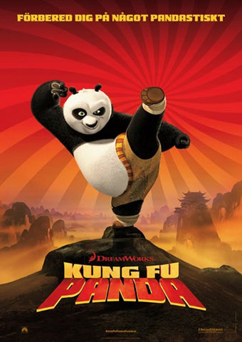 Kung Fu Panda Movie Poster Print
