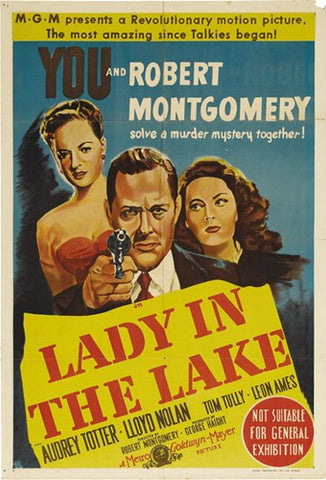Lady in the Lake Movie Poster Print