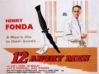 12 Angry Men Movie Poster Print