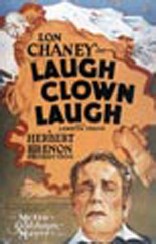 Laugh, Clown , Laugh Movie Poster Print