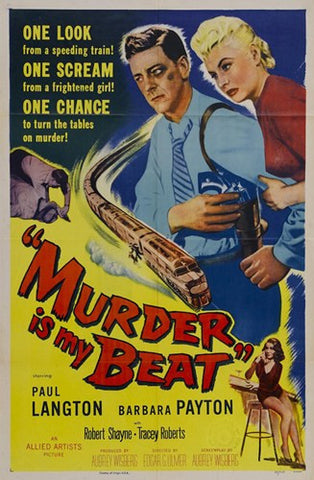Murder Is My Beat Movie Poster Print