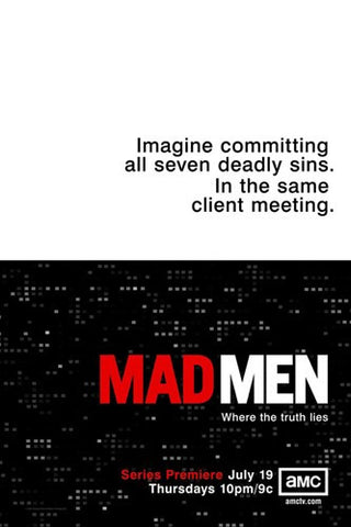 Mad Men Movie Poster Print