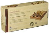 Magnetic 5" Folding Wood Chess