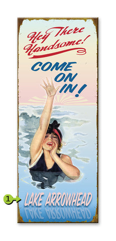 Come On In! Metal 14x36