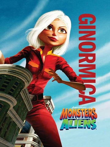 Monsters vs. Aliens, c.2009 - style D Movie Poster Print