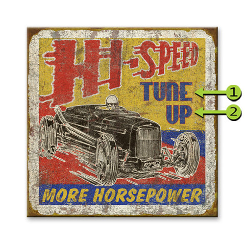 Hi Speed Wood 28x28