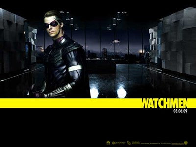 The Watchmen - style AB Movie Poster Print