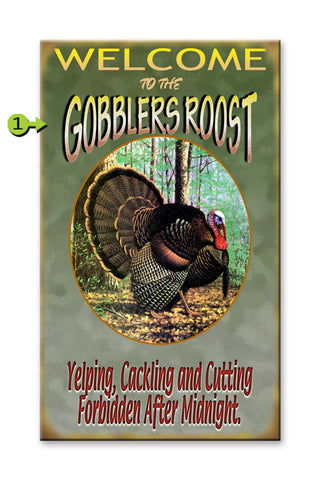 Gobbler's Roost Wood 18x30