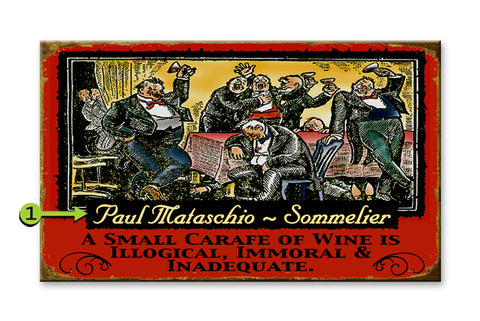 Sommelier Wood 18x30