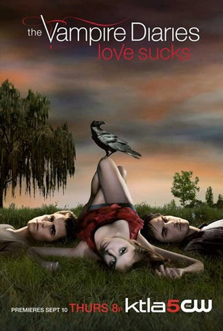 The Vampire Diaries - style A Movie Poster Print