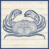 ArtFuzz Sand Treasures Square 1 Wood Sign 20x20 Special