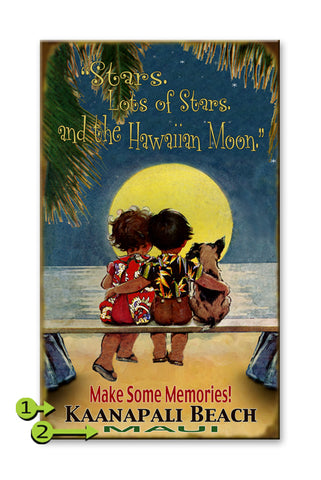 Make Some Memories (Hawaii) Wood 14x24