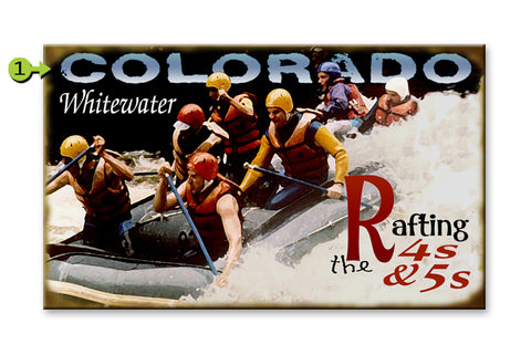 Rafting Wood 18x30