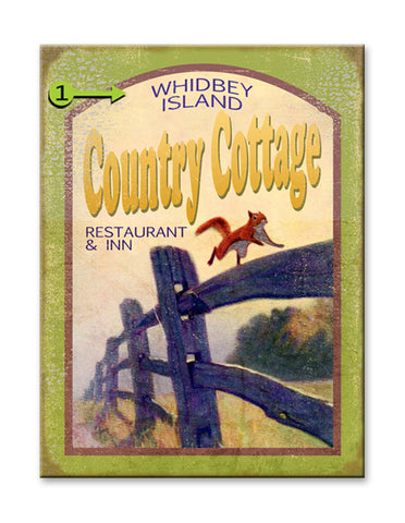 Country Cottage Wood 23x31