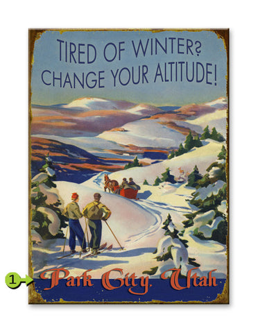 Tired of Winter? Metal 28x38