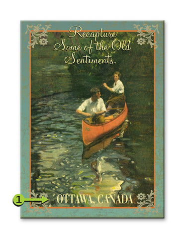 Recapture Old Sentiments Metal 23x31