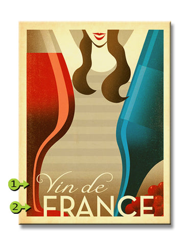 France Metal 28x38
