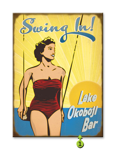 Swing In Metal 23x31