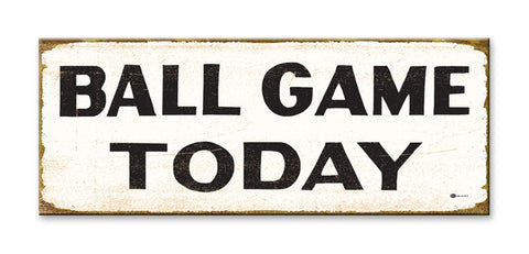 Ball Game Wood 17x44