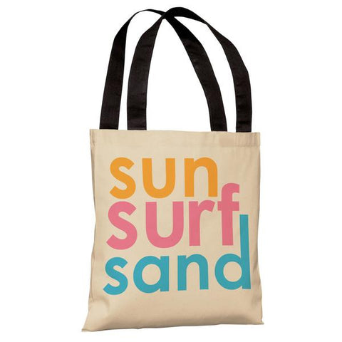 Sun Surf Sand Tote Bag by