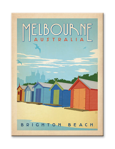 Melbourne, Australia Metal 28x38