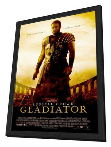 Gladiator 11 x 17 Movie Poster - Style A - in Deluxe Aluminum Frame