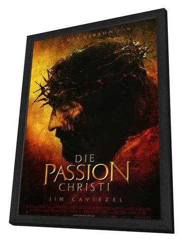 The Passion of the Christ 11 x 17 Movie Poster - German Style A - in Deluxe Aluminum Frame
