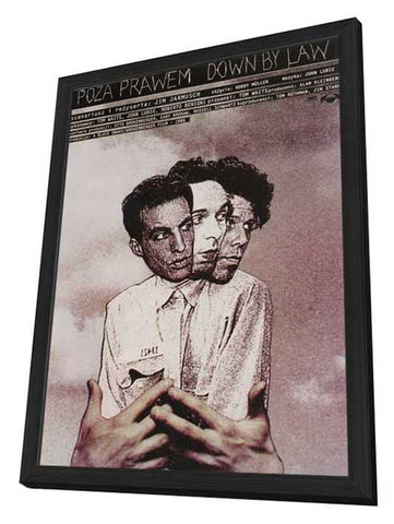 Down by Law   11 x 17 Poster - Foreign - Style A - in Deluxe Aluminum Frame