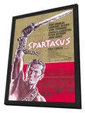 Spartacus 11 x 17 Movie Poster - German Style A - in Deluxe Aluminum Frame