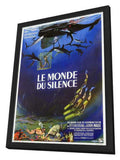The Silent World 11 x 17 Movie Poster - French Style A - in Deluxe Aluminum Frame