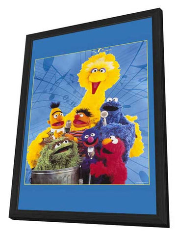 Sesame Street 11 x 17 TV Poster - Style A - in Deluxe Aluminum Frame