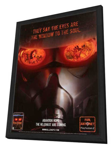 KillZone 11 x 17 Video Game Poster - Style A - in Deluxe Aluminum Frame