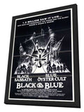 Black and Blue 11 x 17 Movie Poster - Style A - in Deluxe Aluminum Frame