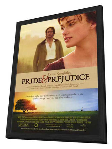Pride & Prejudice 11 x 17 Movie Poster - Style A - in Deluxe Aluminum Frame