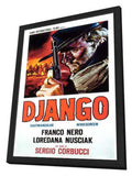 Django 11 x 17 Movie Poster - Italian Style A - in Deluxe Aluminum Frame