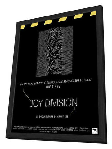 Joy Division 11 x 17 Movie Poster - French Style A - in Deluxe Aluminum Frame