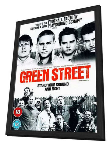 Green Street Hooligans 11 x 17 Movie Poster - UK Style A - in Deluxe Aluminum Frame