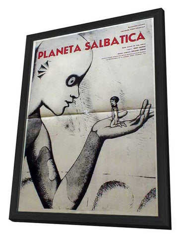 The Fantastic Planet 11 x 17 Movie Poster - Romanian Style A - in Deluxe Aluminum Frame