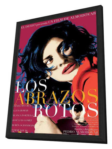 Broken Embraces 11 x 17 Movie Poster - Spanish Style A - in Deluxe Aluminum Frame