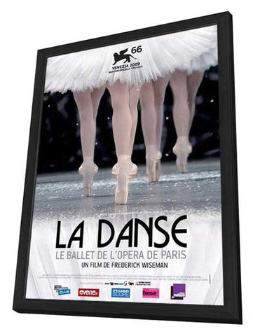 La danse - Le ballet de l'Opara de Paris 11 x 17 Movie Poster - French Style A - in Deluxe Aluminum Frame