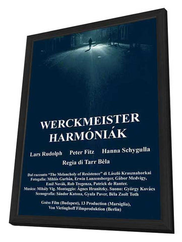 Werckmeister Harmonies 11 x 17 Movie Poster - Hungarian Style A - in Deluxe Aluminum Frame