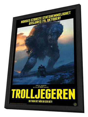 The Troll Hunter 11 x 17 Movie Poster - German Style A - in Deluxe Aluminum Frame