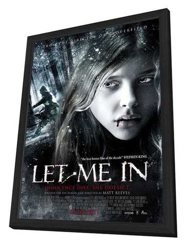 Let Me In 11 x 17 Movie Poster - Netherlands Style A - in Deluxe Aluminum Frame