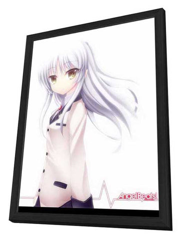 Angel Beats! 11 x 17 Movie Poster - Japanese Style D - in Deluxe Aluminum Frame