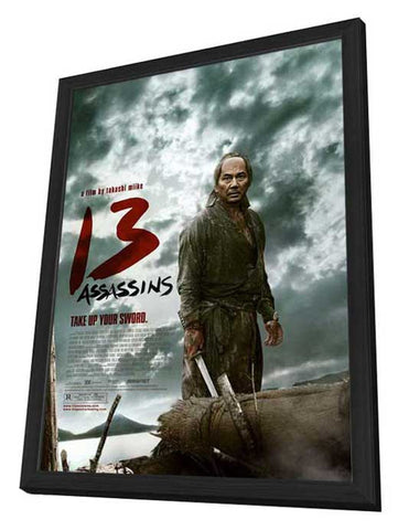 13 Assassins 27 x 40 Movie Poster - Style A - in Deluxe Wood Frame