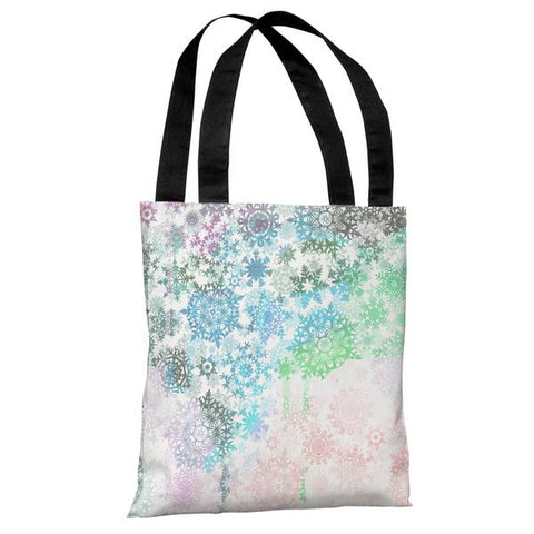 Colorful Snowflakes - Multi Tote Bag by