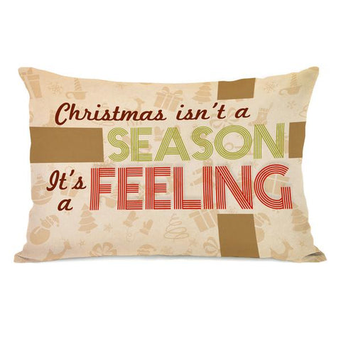 Christmas Feeling - Multi Throw Pillow by OBC