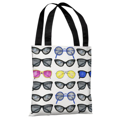 Style File 29 Sunglasses - Multi Tote Bag by April Heather Art