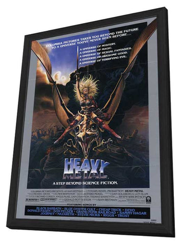 Heavy Metal 11 x 17 Movie Poster - Style A - in Deluxe Aluminum Frame