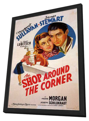 The Shop Around the Corner 11 x 17 Movie Poster - Style A - in Deluxe Aluminum Frame